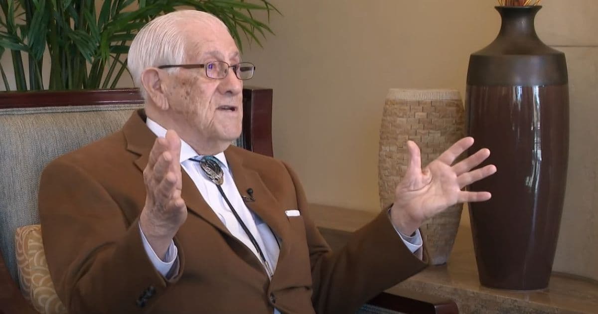 99-Year-Old WWII Veteran Makes Major Career Change to Aid 'Foundation' of Society