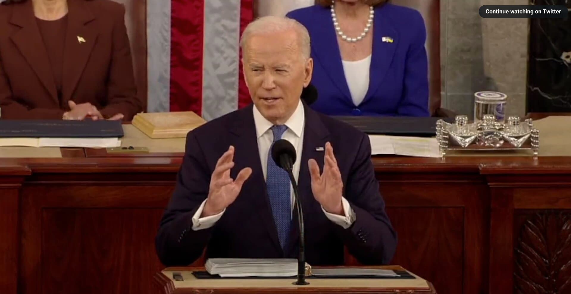 Biden Accidentally Calls the People of Ukraine ‘Uranians’ During State of the Union
