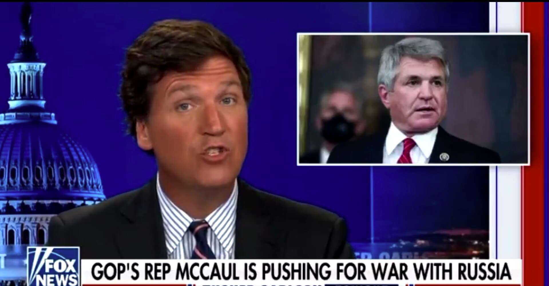 Tucker Carlson Accuses ‘Many Republicans’ of ‘Talking Like Joe Biden’