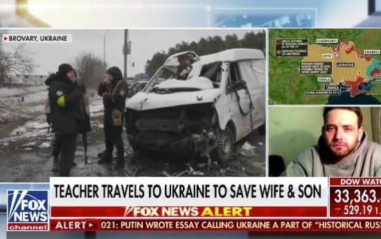 British Teacher Embarks on Rescue to Save Wife and Son in Ukraine, Ready to Take Up Arms