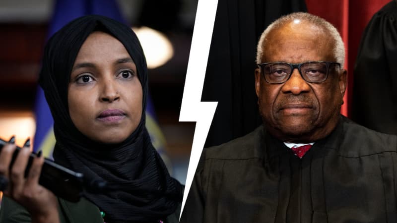 Omar Has Demand Involving Clarence Thomas — It Involves Impeachment