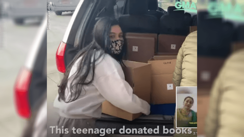 Teen Is Inspired to Give Back to Children at  Same Hospital That Saved Her Father