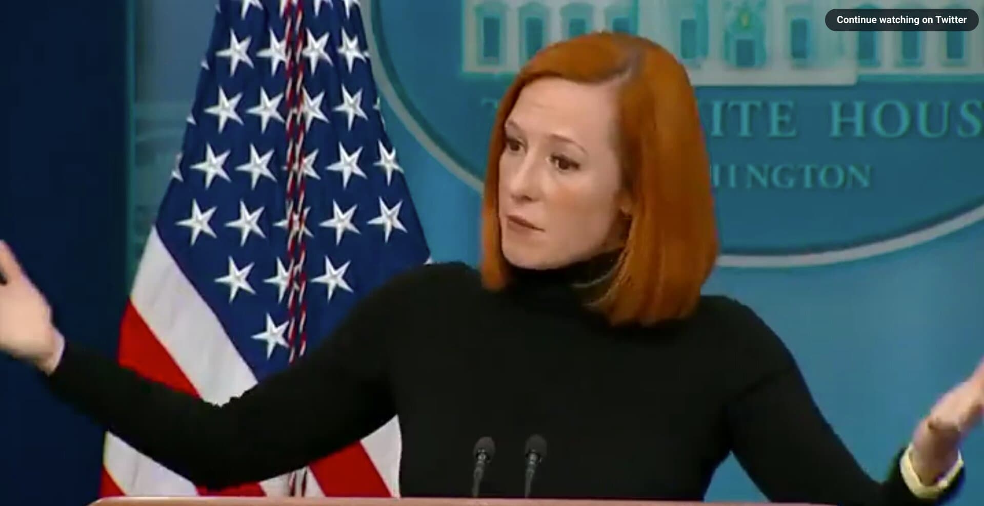 Psaki Asked Why Reporters Can Be Maskless in the WH, but People ‘Can’t’ Be Maskless on an Airplane