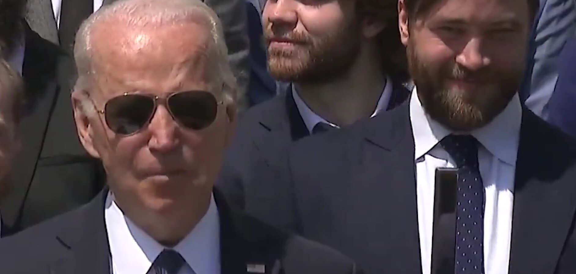 Lightning Player Laughs After Biden’s NHL Commissioner Gaffe