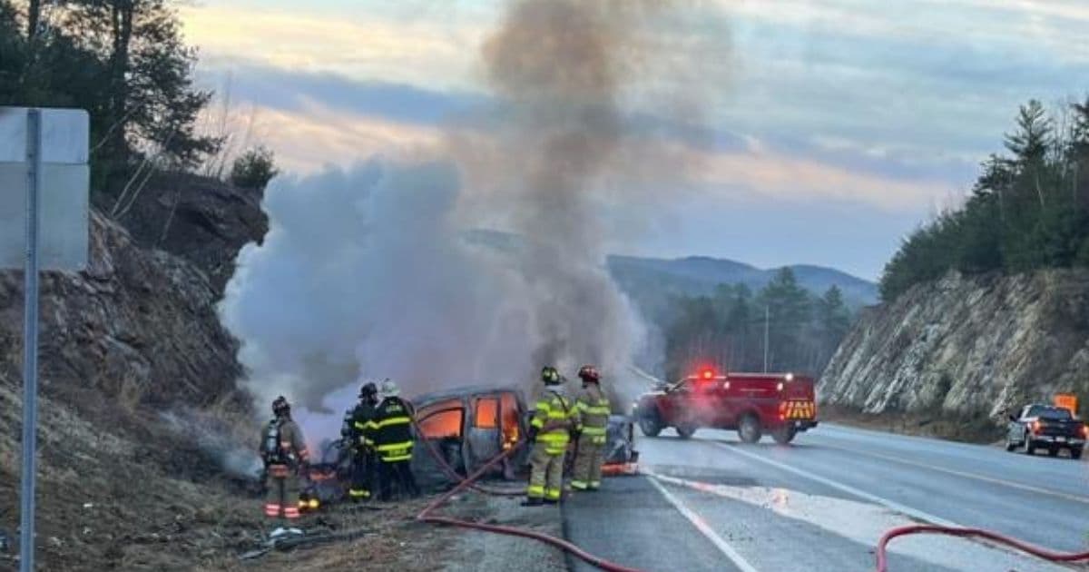 Teen Boys Save Driver Seconds Before Wreckage Erupts in Flames: 'Absolute Heroism at Its Finest'