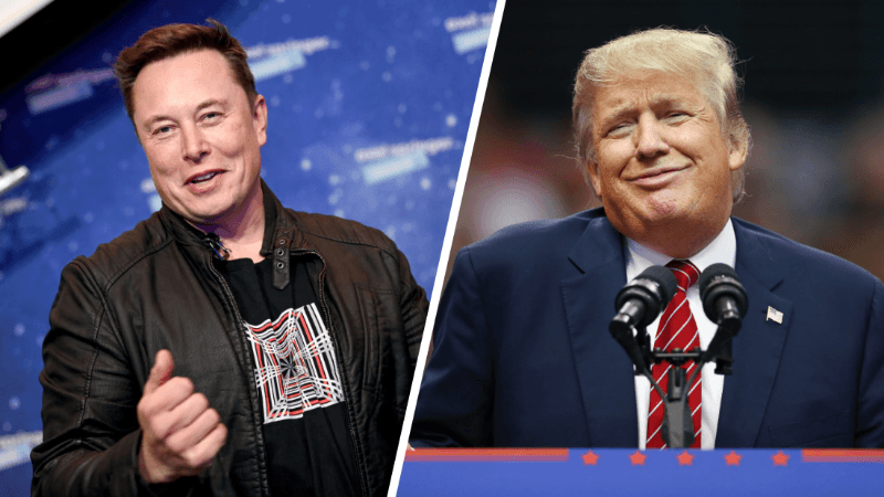 Musk Pokes Fun at Trump’s Social Platform, Has 2 Words for It