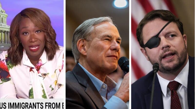 Joy Reid Says ‘Another Texan’ Is Making Abbott’s Plan ‘Even Douchier’