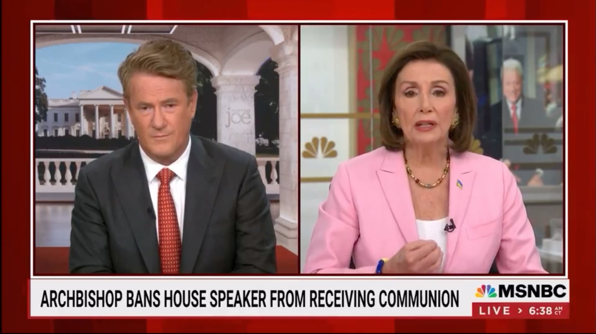 Pelosi Knocks Archbishop After Barring Her From Communion: He Is ‘Vehemently Against LGBTQ Rights’