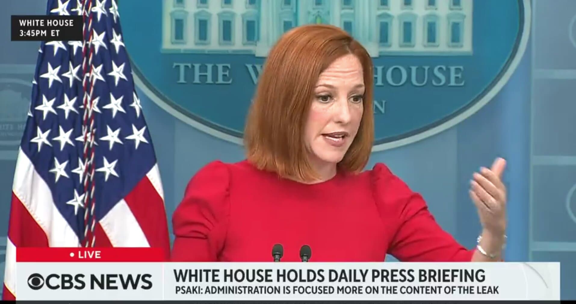 Psaki Refuses to Explicitly Say if Biden Would View SCOTUS Overturning Roe v. Wade As ‘Legitimate’