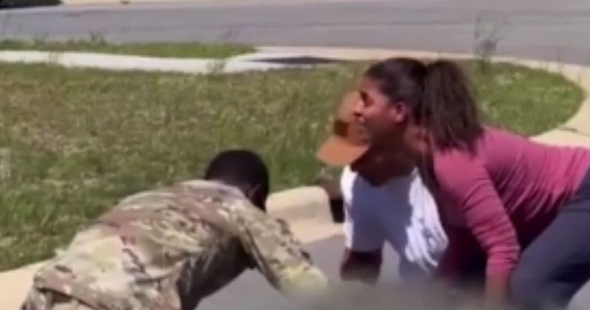 Paratrooper Crashes into House During Training: Locals Spot Him Off-Course and Race to Help
