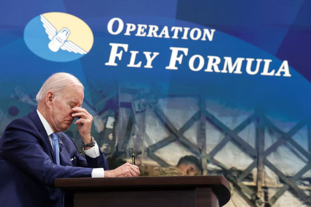 Biden’s FDA Placed Under Investigation as Baby Formula Crisis Rages