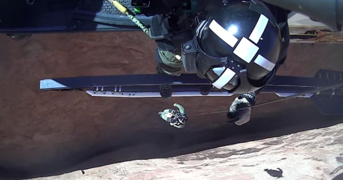 Video: Rescue Team Airlifts 17 Kids and 2 Adults Stranded in Expert-Level Canyon for 30 Hours