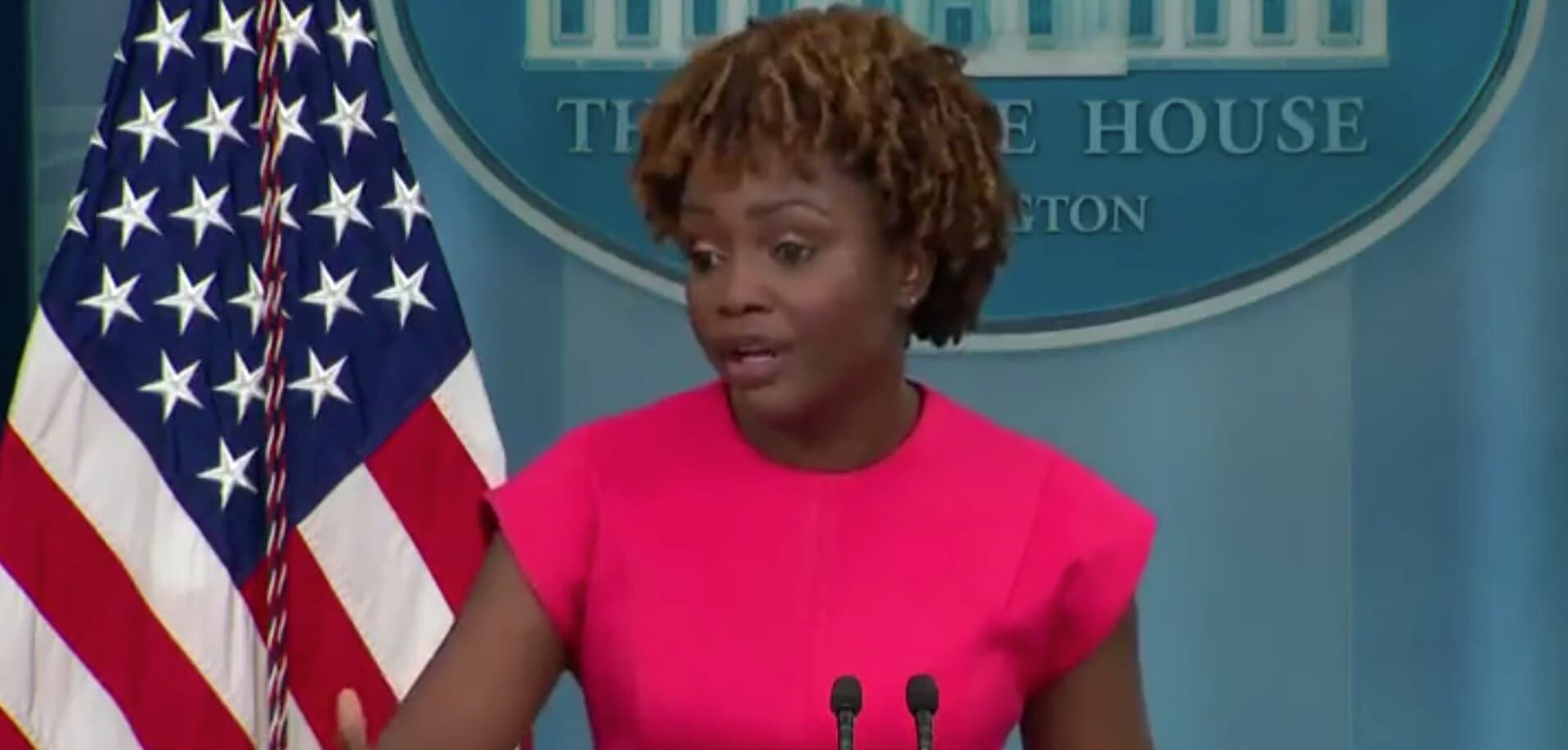 Video: WH Press Secretary Butchers Justice Clarence Thomas’ Name