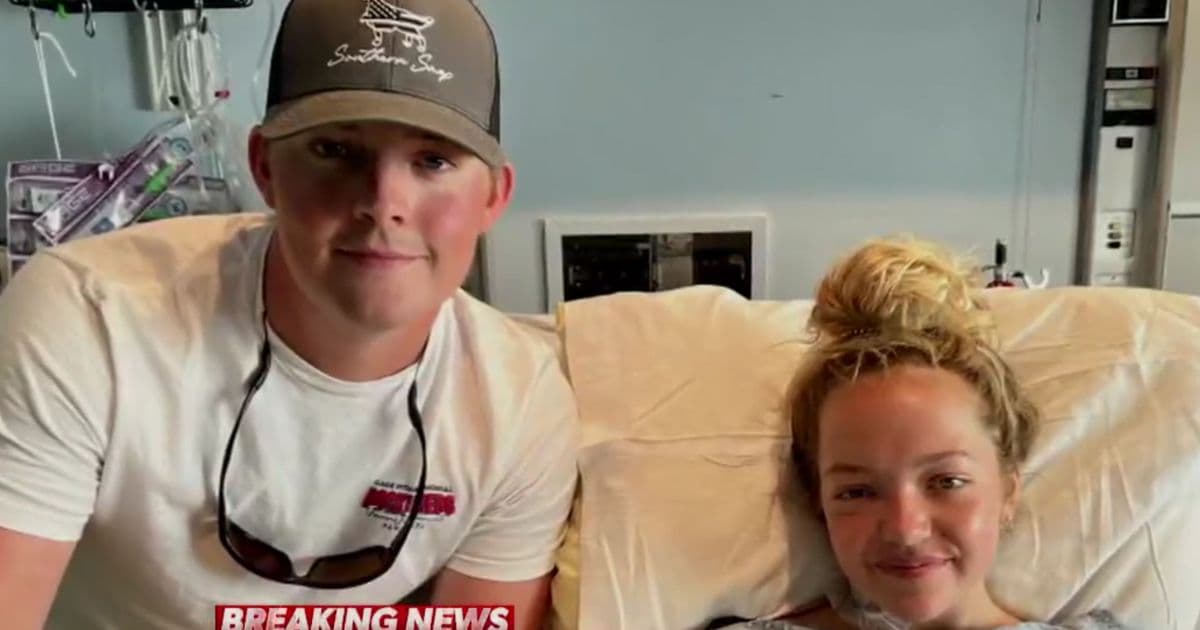 9-Foot Shark Attacks Girl, 17, Instantly Gets a Smack-Down by Her Brother