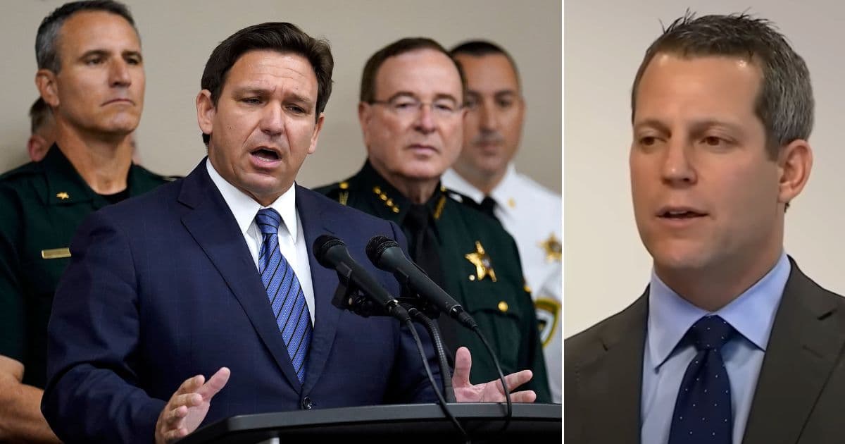 DeSantis Didn’t Just Suspend Prosecutor, He Sent the Police to Evict Him From Office