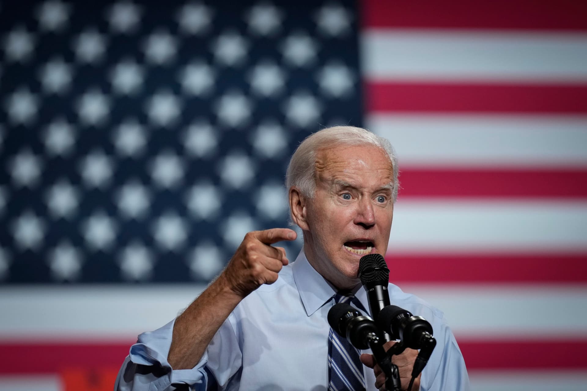 Heckler Interrupts Biden During Speech at a Rally: ‘You Stole the Election!’