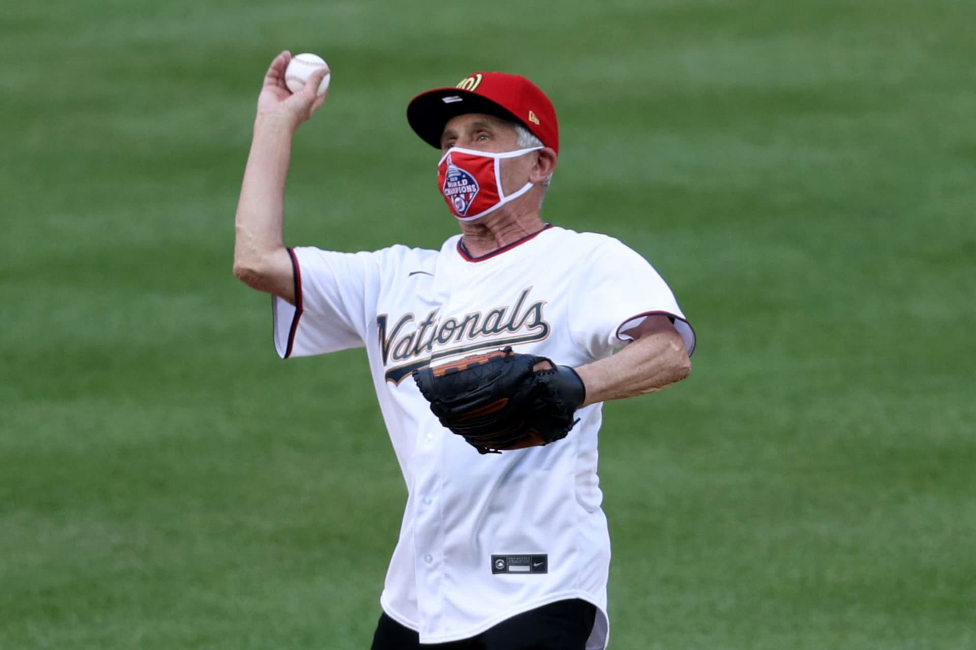 Fans Boo Fauci Before He Throws First Pitch During Game