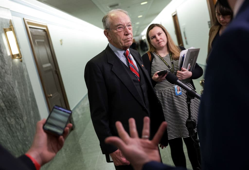 Grassley: FBI's Double Standards with Trump Raid Exposes Need for Immediate Transparency