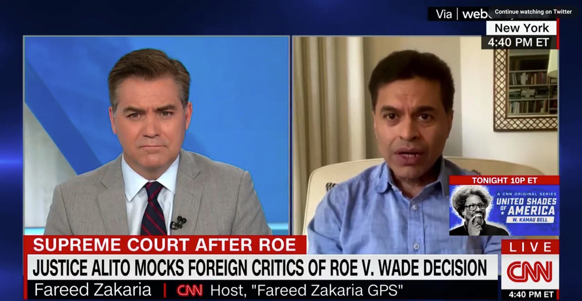 ‘Frankly Disgusting’: CNN Host Whacks Justice Alito for Comments About Foreign Leaders