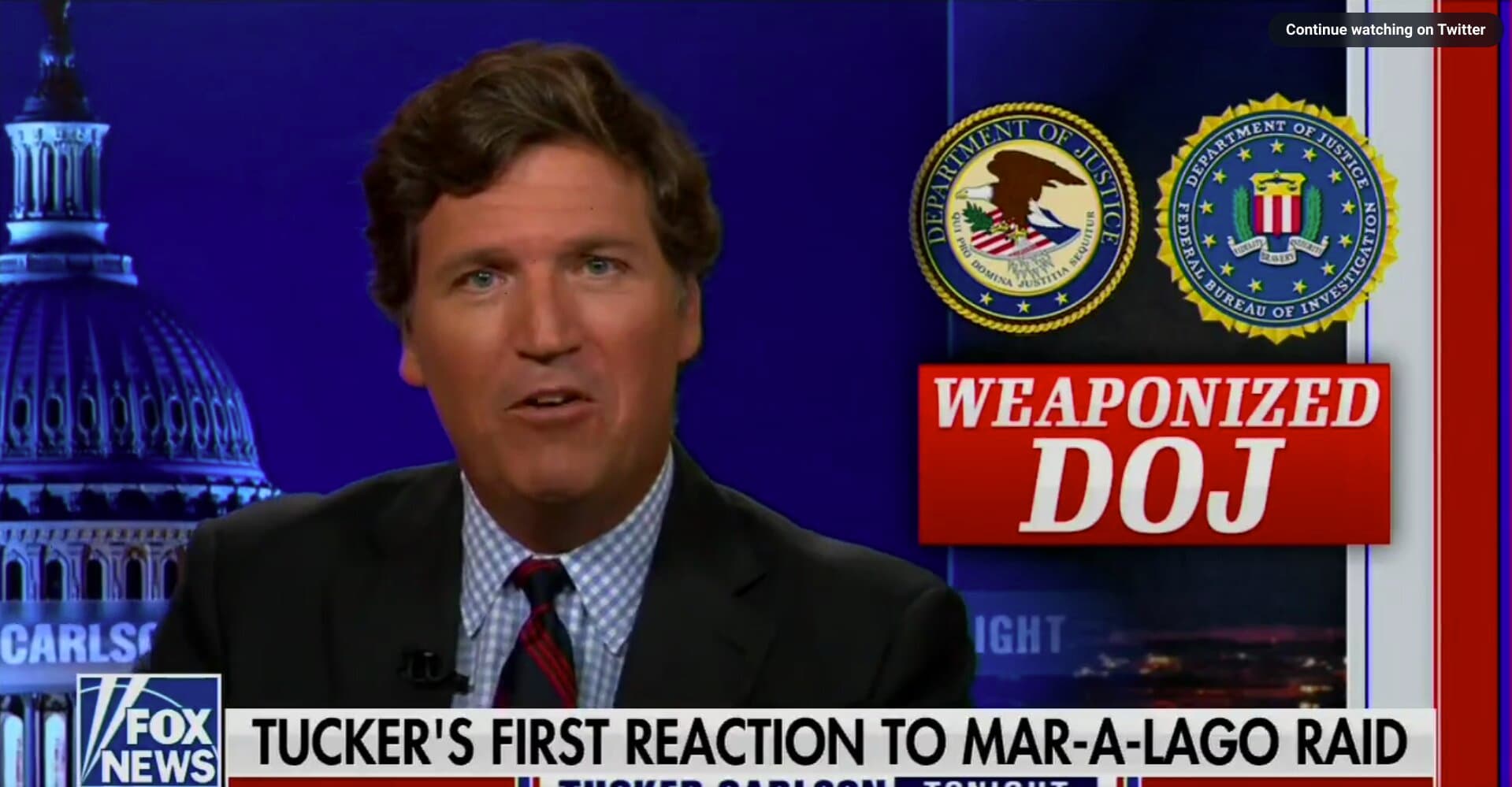 Tucker Carlson Shares What Will ‘Obviously’ Happen to Trump After Mar-a-Lago Raid