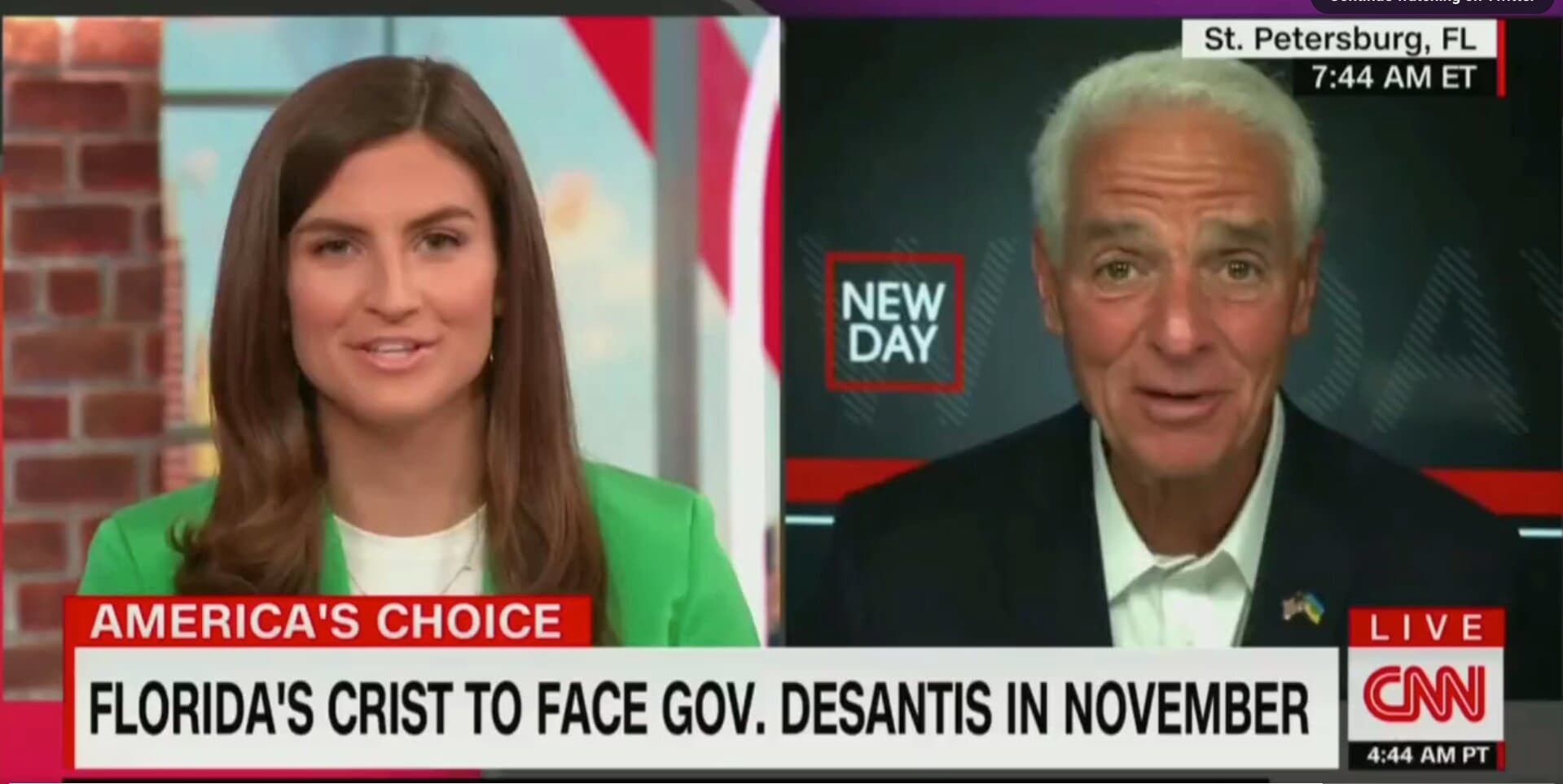 Dem Florida Gubernatorial Candidate Wants Biden to Campaign With Him, Insists He Is an ‘Exceptional’ President