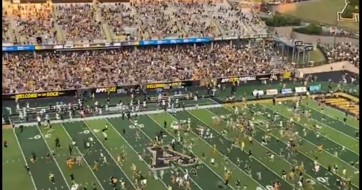 Appalachian State Fans Suffer Serious Injuries After Rushing Field
