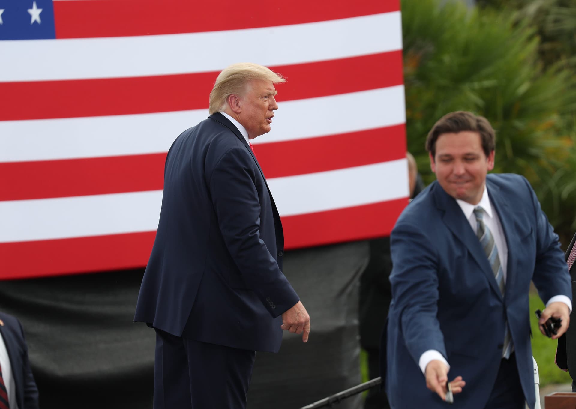 Former DeSantis Staffer Claims the Governor Slams Trump in Private