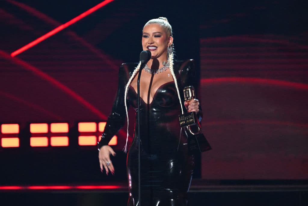 Christina Aguilera Honored for Her Humanitarian Work