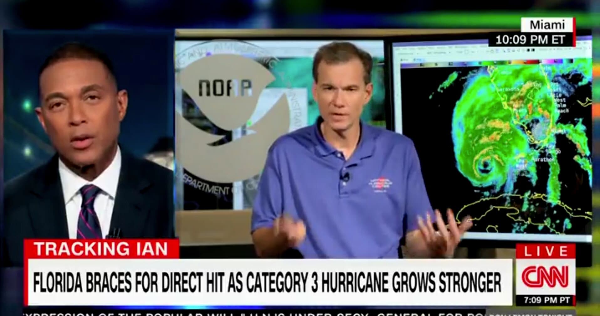Don Lemon Tries Twice to Get NOAA Director to Blame Hurricane Ian on Climate Change — He Isn’t Having It