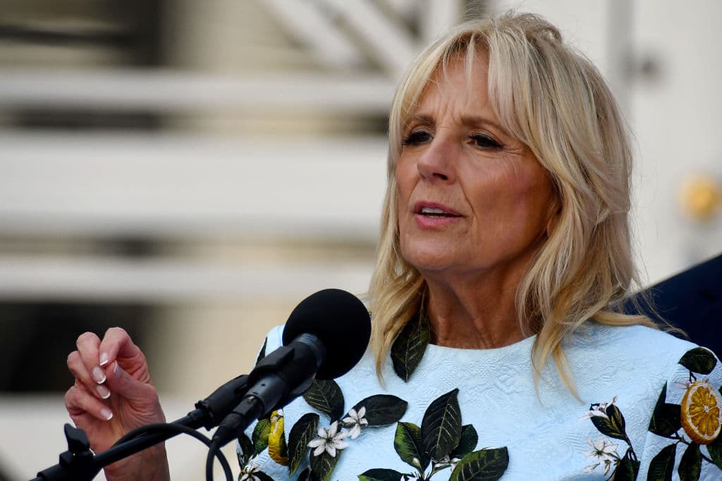 Jill Biden Attends Event for 20 Minutes, Asks Audience to ‘Dig a Little Deeper’ After They Already Paid $1,000