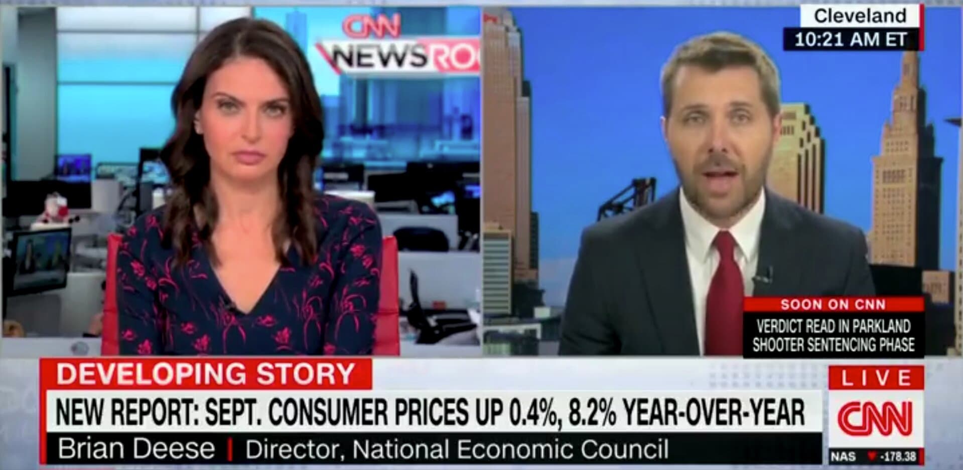 Watch: CNN Host Melts Biden Official’s Spin on Inflation: Not ‘Reassuring’