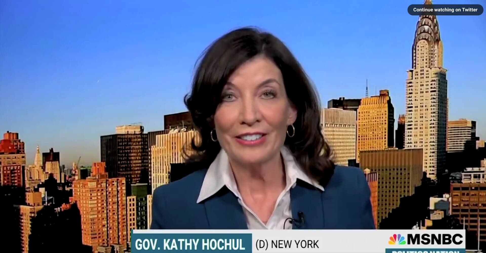 Hochul Claims GOP Is Pushing a ‘Conspiracy’ That Voters Are Less Safe in Dem States