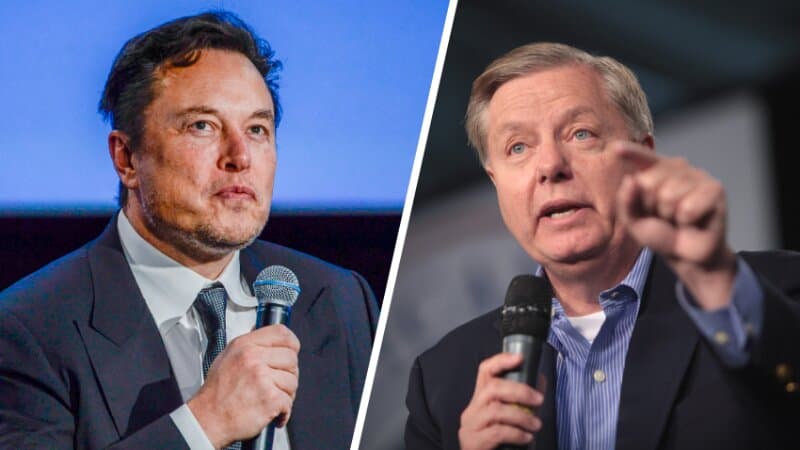 Elon Musk and Lindsey Graham Square Off Publicly About Russia-Ukraine War