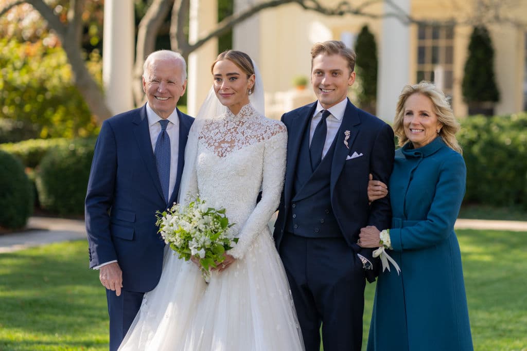 White House Wedding: Biden’s Granddaughter Climbed Ladder for Wedding Cake Cutting