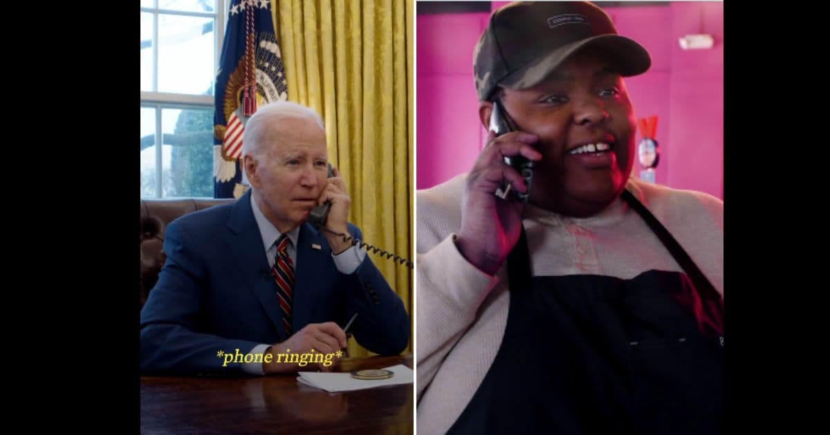 Joe Biden Blasted for Obvious Problem in Video of Him Ordering a Bacon Cheeseburger
