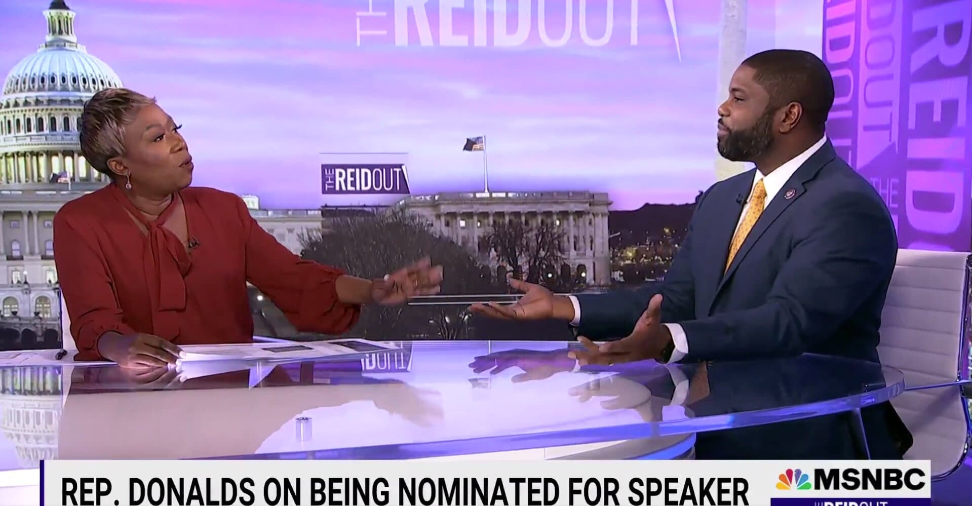 Joy Reid Asks Black GOP Rep if He Was Nominated As Speaker Because of His Race — He Pushes Back