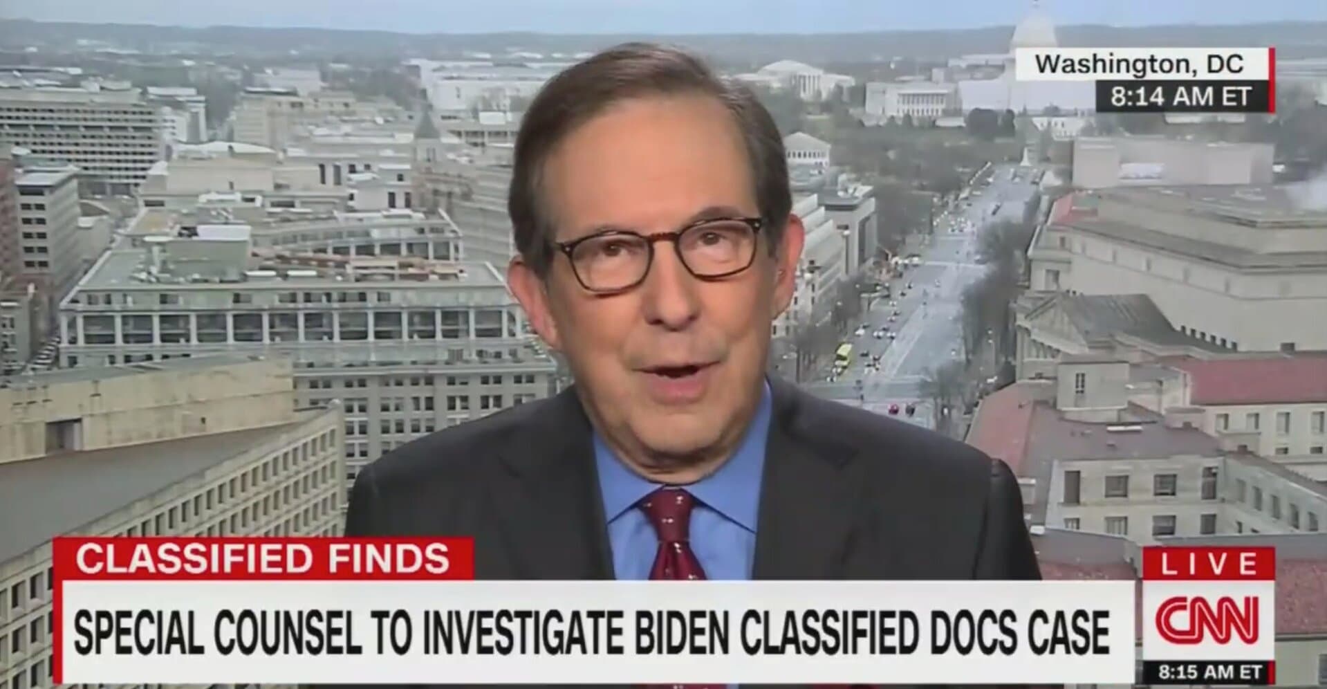 Chris Wallace Says Biden ‘Absolutely’ Should Not Address Classified Documents ‘At This Point’