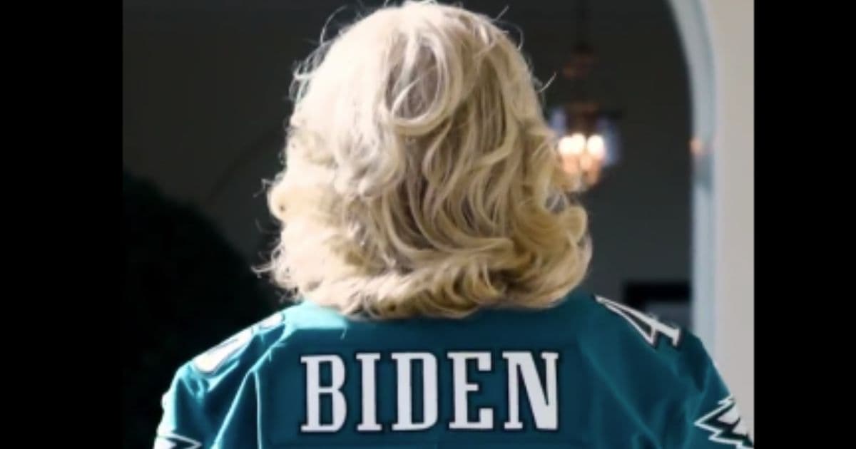Jill Biden Receives Fitting New Nickname After Eagles Lose Super Bowl
