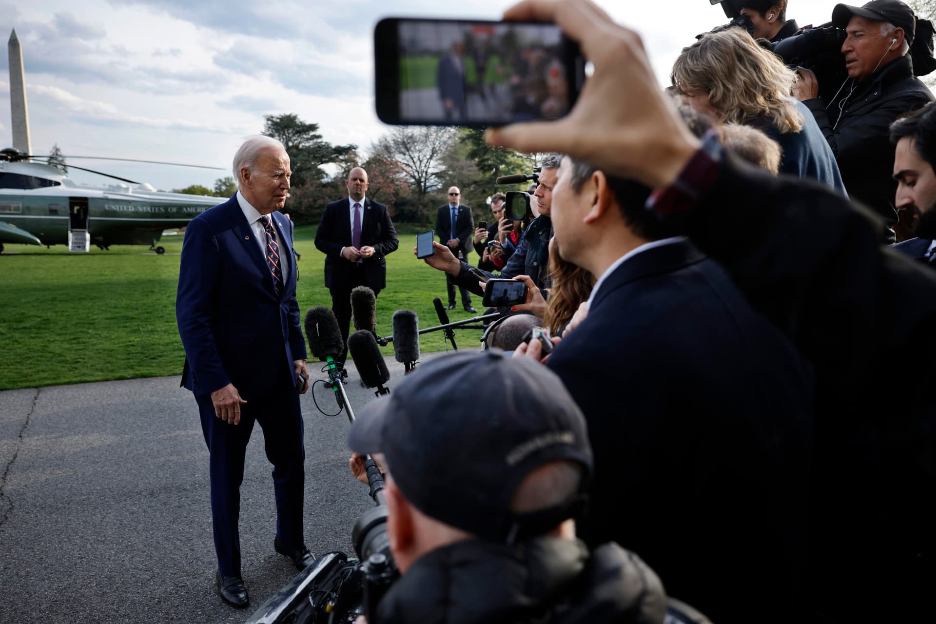 Biden Makes Joke After Being Asked About Josh Hawley’s Response to Nashville Shooting