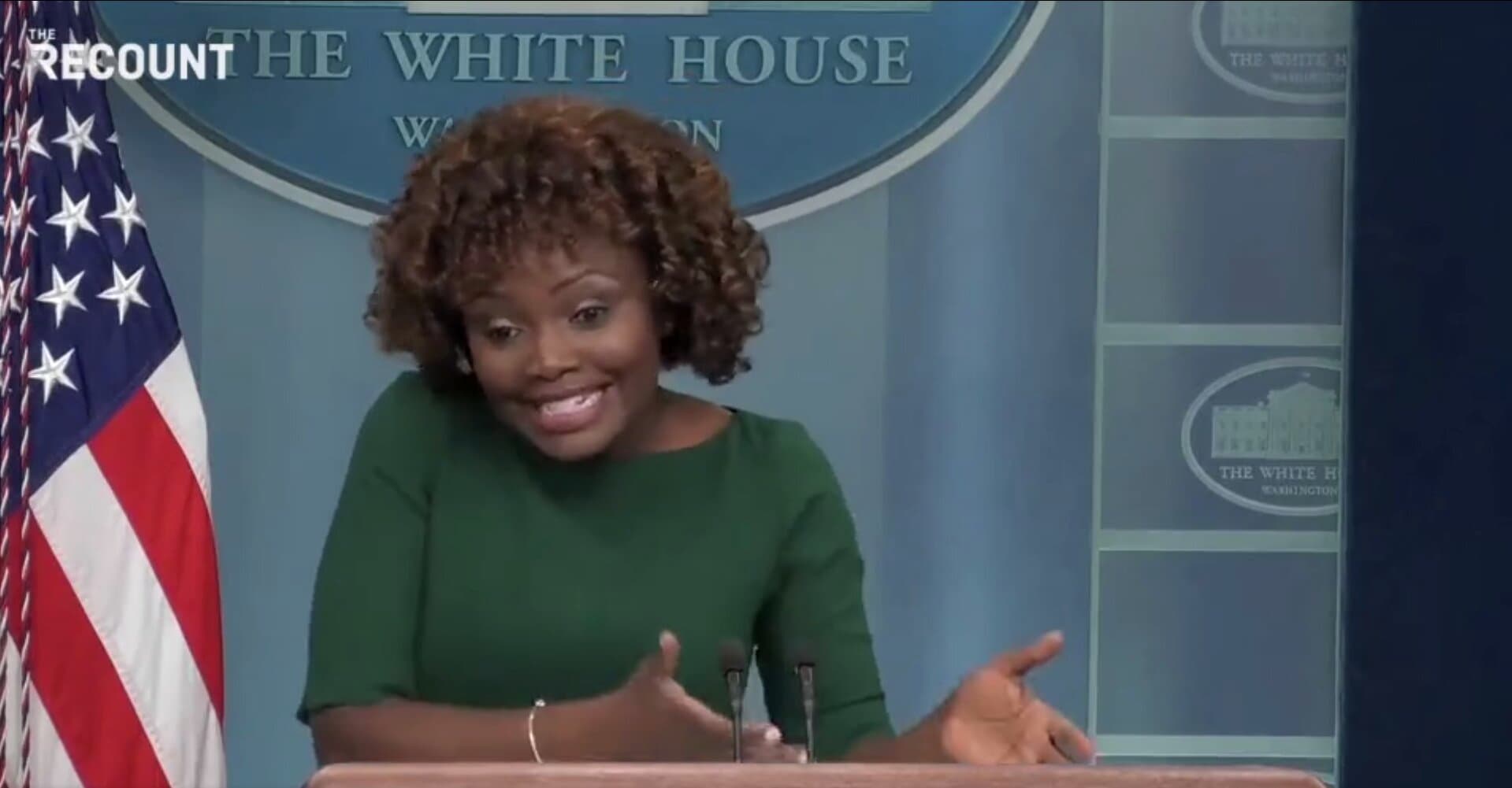 WH Press Sec Explains Biden Supporting DC Statehood While Opposing Crime Law in ‘Awkward’ Exchange