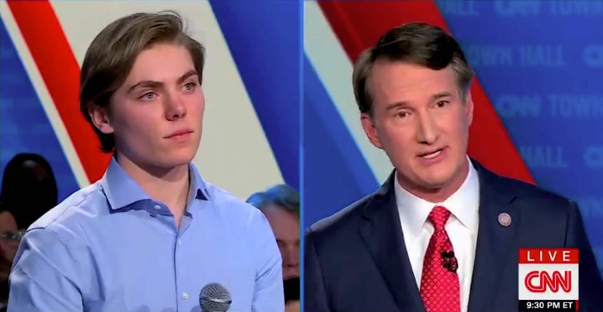 Watch: Transgender Student Confronts Youngkin About School Bathroom Policy