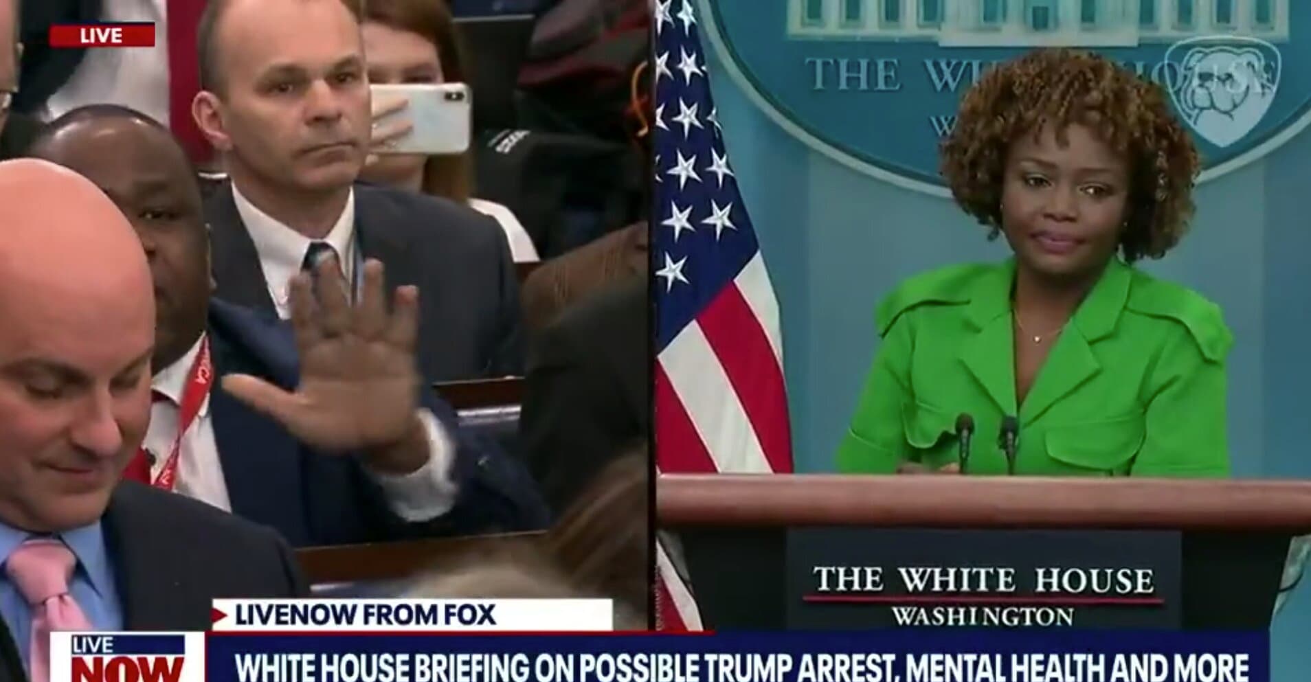 WH Press Briefing Gets Off to a Testy Start as Reporter Confronts Jean-Pierre: ‘Are We Going to Behave?’