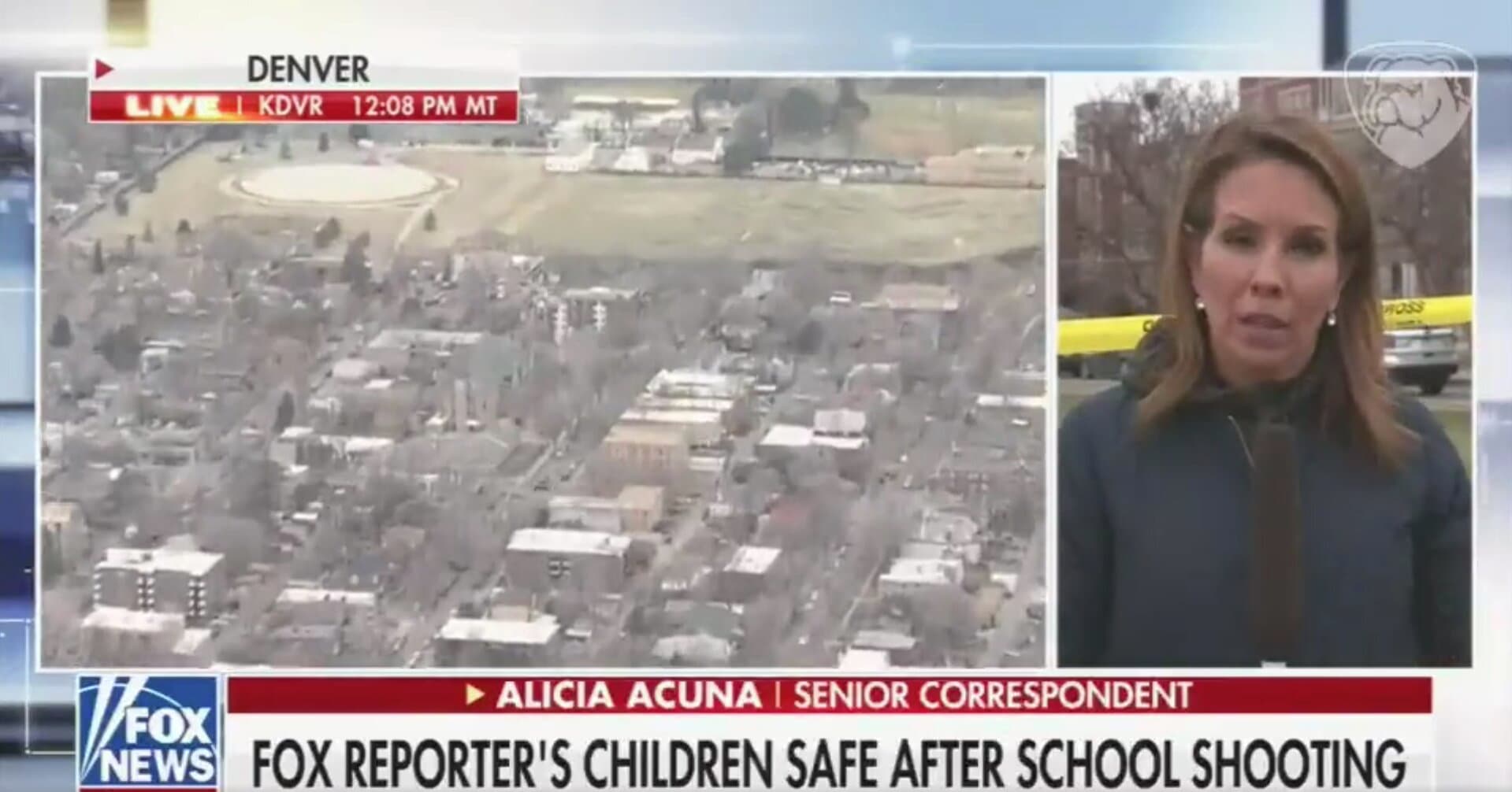 Fox Reporter Discusses Shooting at School Where Her Son Is a Student