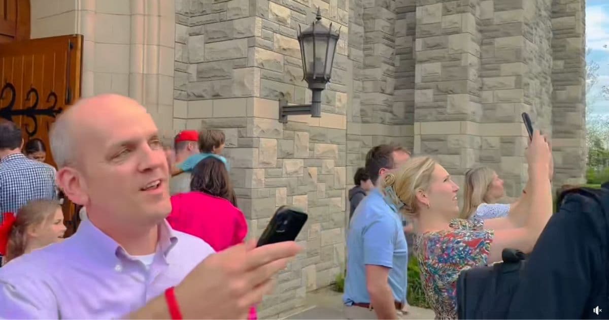 As Covenant School Gathered for First Time Since Massacre, an Amazing Sight Appeared: ‘Like God Was Yelling from Heaven’