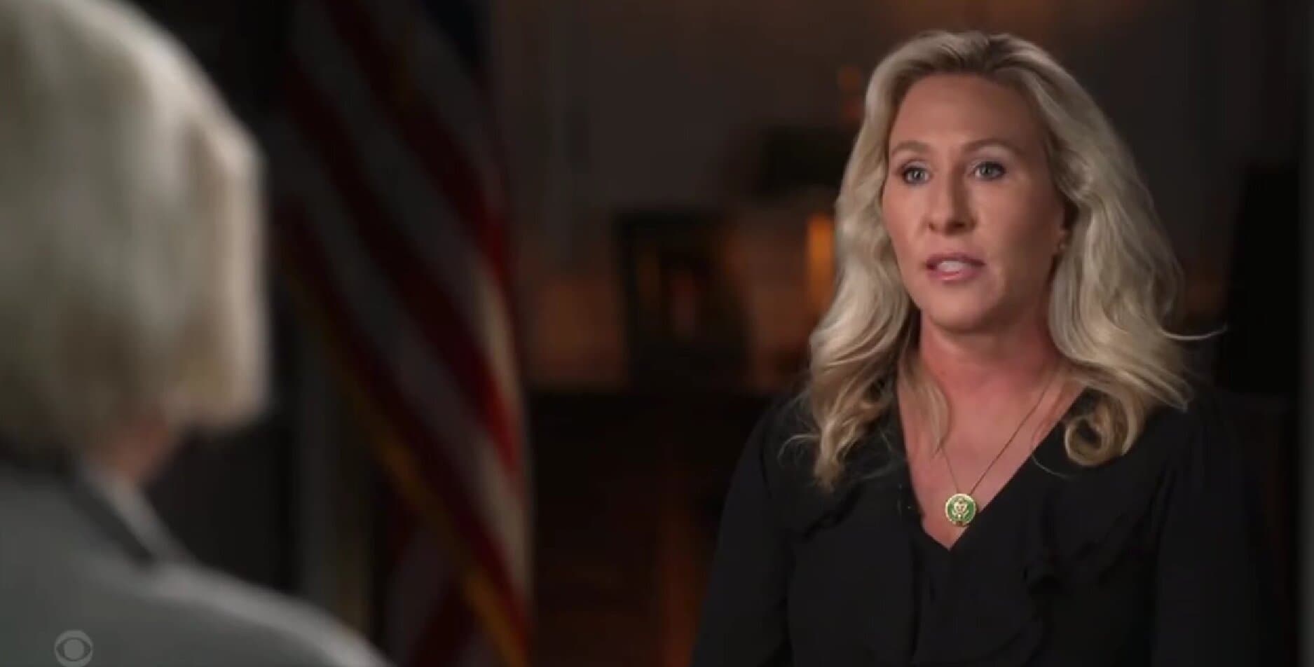 Marjorie Taylor Greene Stuns CBS News’ Leslie Stahl With Comment About Biden, Democrats