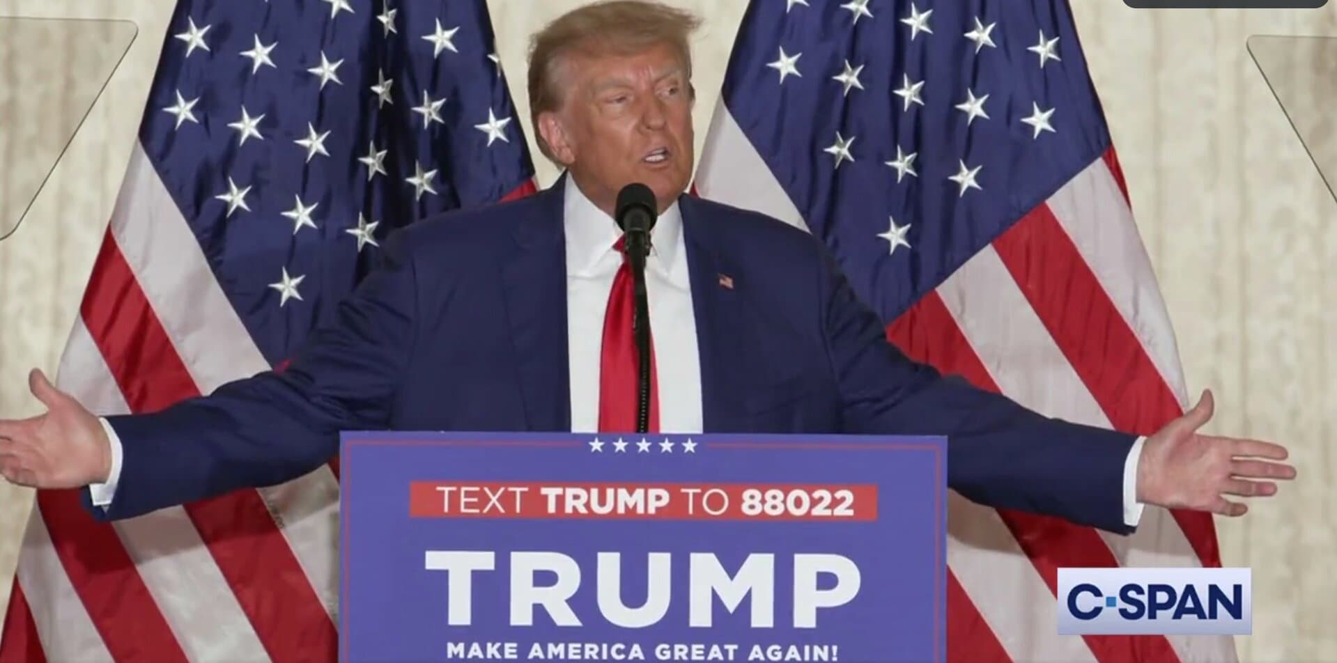 Trump Makes First Remarks Since Indictment Charges Released