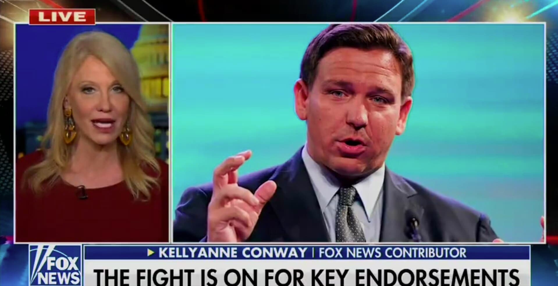 Kellyanne Conway Suggests DeSantis Has ‘Frittered Away’ Months ‘Talking About Woke This and Disney That’