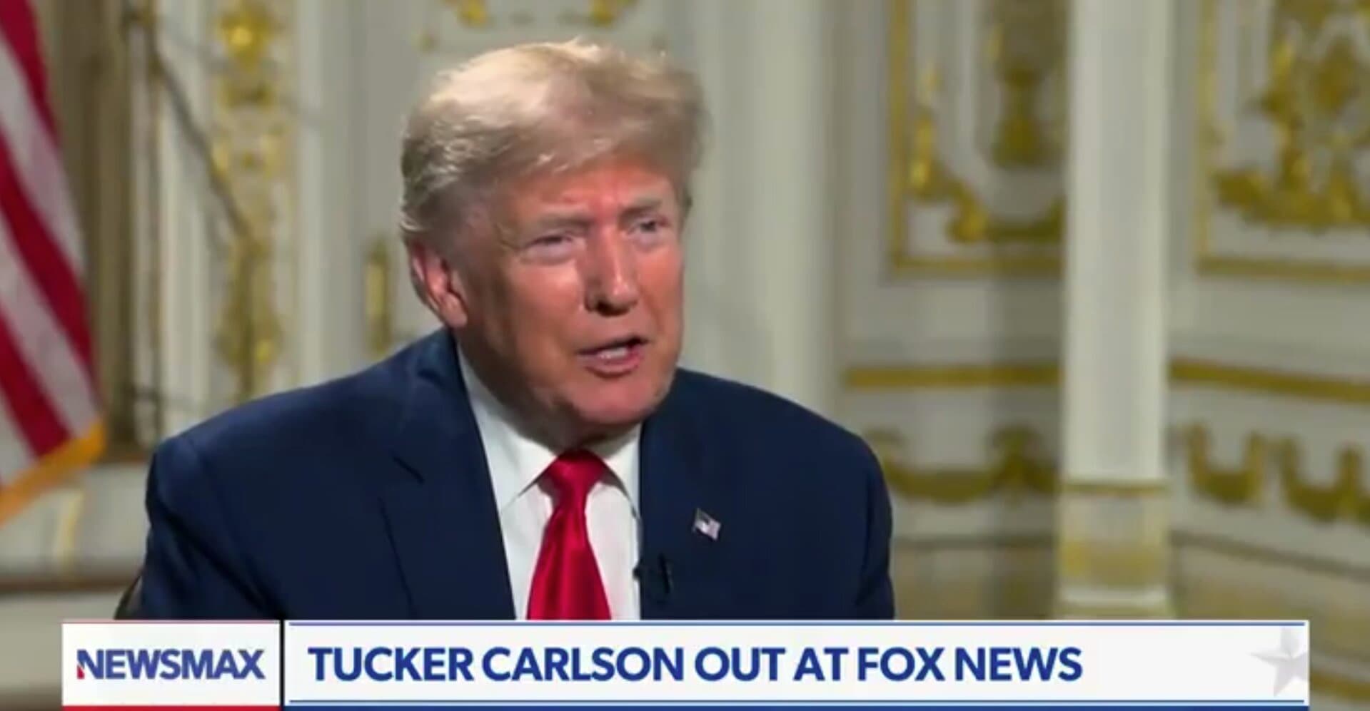 Trump Reacts to Tucker Carlson’s Departure From Fox: ‘That’s a Big One’