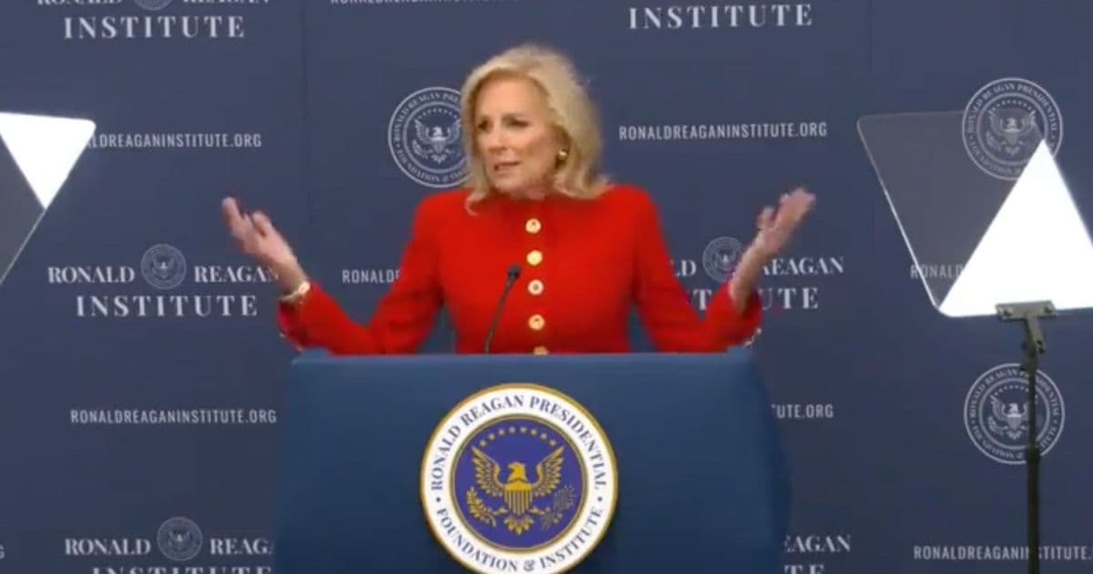 Watch: Jill Biden Humiliated After She Has Her Own ‘Please Clap’ Moment During Speech