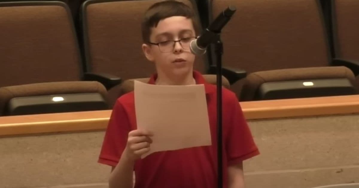 12-Year-Old Boy Fights Back After School Sent Him Home for True Words Written on His Shirt